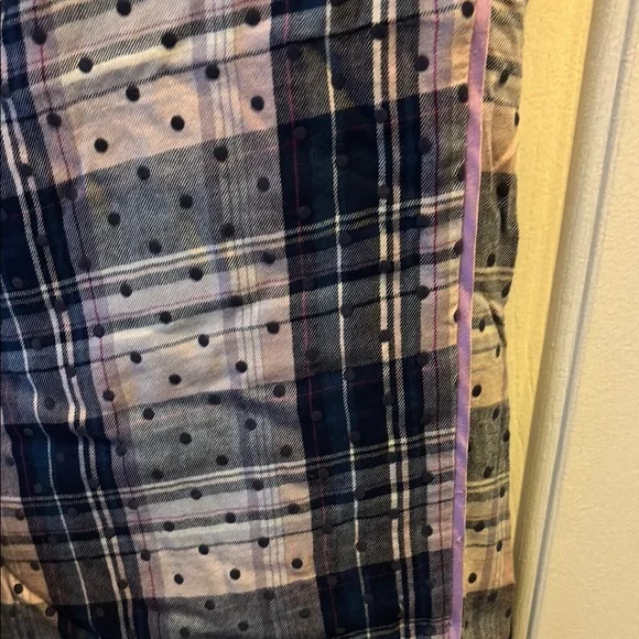 Victoria’s Secret Plaid Polka Dot PJ Pants - Picture 2 of 5